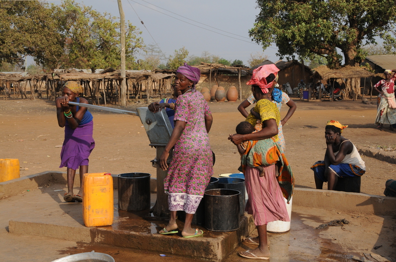 A functioning "bore hole"