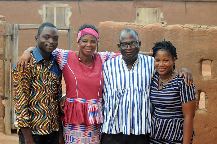 Pastor Joseph's family